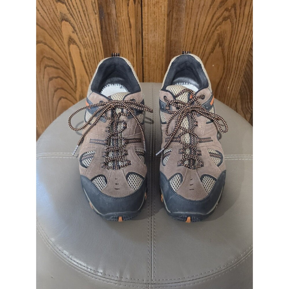 MERRELL Yokota Trail Ventilator Hiking Shoes Mens 14 Otter/Russet Orange Vented